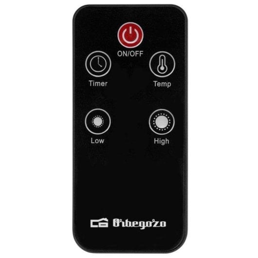 Radiatore a Mica Orbegozo RMW 2010 2000W Wifi Display LED Nero