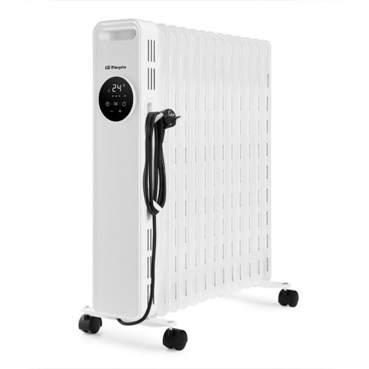 Orbegozo RAD2500 Radiador de Aceite 13 Elementos con Mando 2500W Blanco