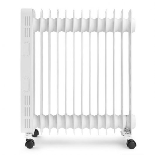 Orbegozo RAD2500 Radiador de Aceite 13 Elementos con Mando 2500W Blanco