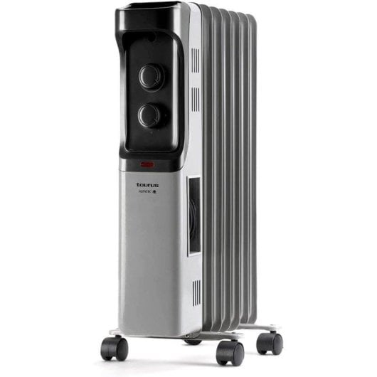 Radiateur à Huile Taurus Dakar 1500 1500W 7 Éléments Protection Antibasculement