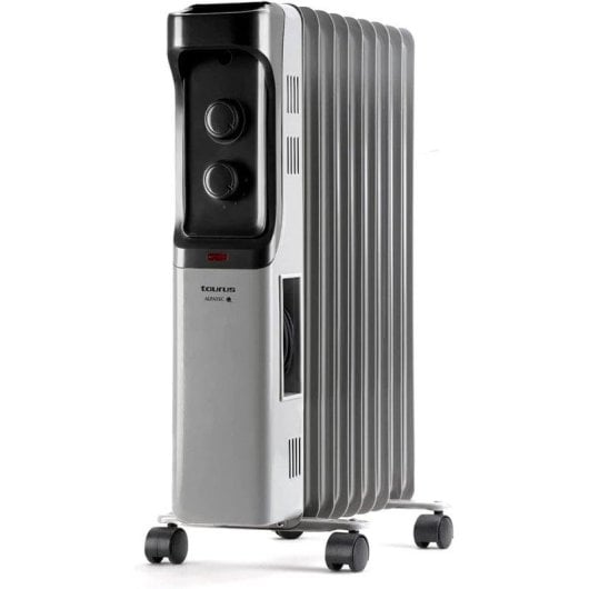 Radiador a Óleo Taurus Dakar 2000W 9 Elementos Preto/Cinza