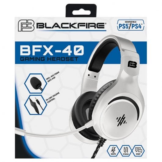 Cuffie da gioco Blackfire BFX-40 per PS5/PS4