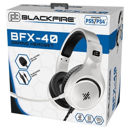 Cuffie da gioco Blackfire BFX-40 per PS5/PS4