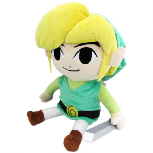 Sherwood La Légende De Zelda Peluche Toon Link 16cm