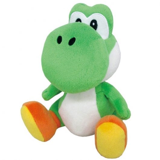 Sherwood Media Super Mario Peluche Yoshi Vert 20cm