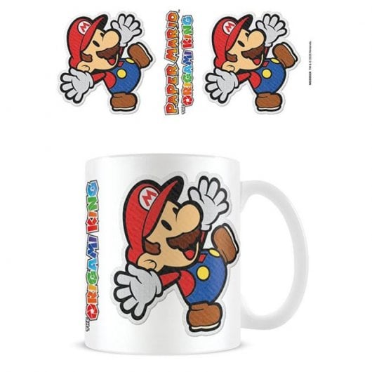 Sherwood Media Taza Cerámica Paper Mario the Origami King