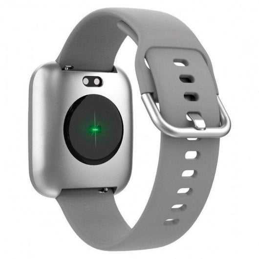 Forever ForeVigo2 SW-310 Bluetooth 36mm Écran IPS Argent Taille Unique IP68 Pulsomètre ECG