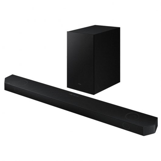 Samsung Soundbar HW-Q700B/ZF con subwoofer 3.1.2 canali 320W 2022, audio 3D wireless ottimizzato, effetto cinema surround