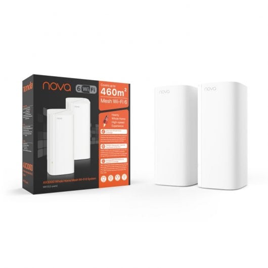 Tenda Nova MX12 2er-Pack Wi-Fi 6 Mesh AX3000-Systeme