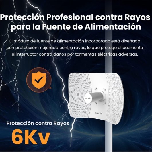 Tenda O9 Gigabit CPE da esterno 5GHz 11ac 23dBi