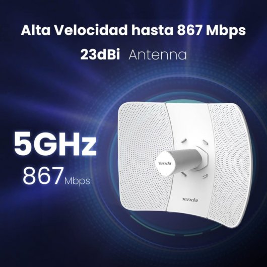 Tenda O9 Gigabit CPE da esterno 5GHz 11ac 23dBi