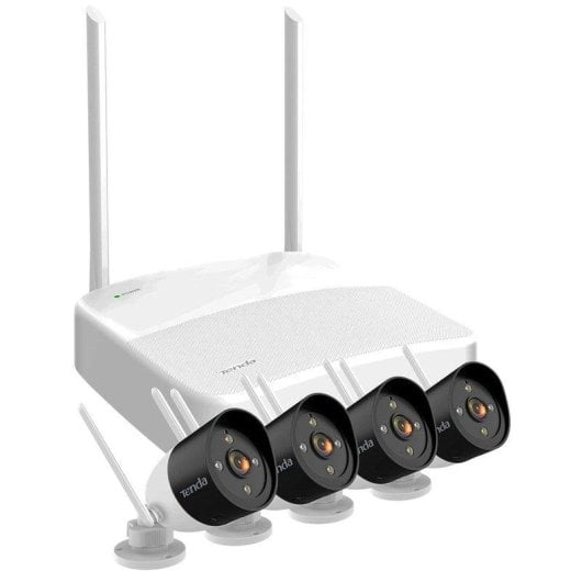 Caméra de surveillance Tenda K4W-3TC 3MP HD Vision Nocturne Extérieure Détection IA Alarme