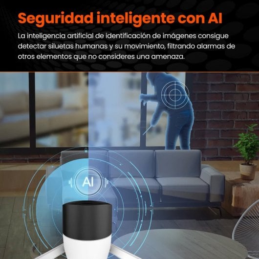 Tenda k4w-3tc Kit de Seguridad de Vídeo HD Inalámbrico de 4 Canales