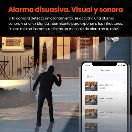 Tenda k4w-3tc Kit de Seguridad de Vídeo HD Inalámbrico de 4 Canales