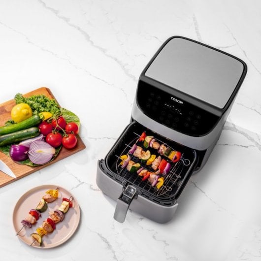 Cosori Premium Chef Edition Freidora de Aire Sin Aceite 5.5L 1700W Gris Reacondicionado