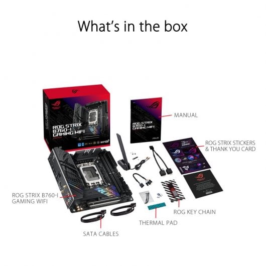 ASUS ROG STRIX B760-I GAMING WIFI