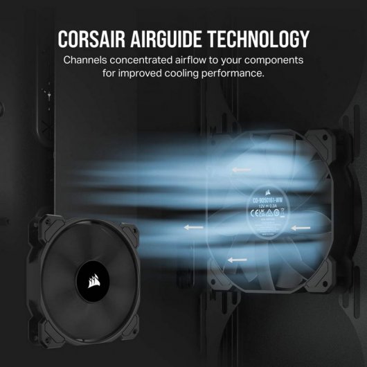 Ventilateur Corsair SP120 Elite 120mm Noir