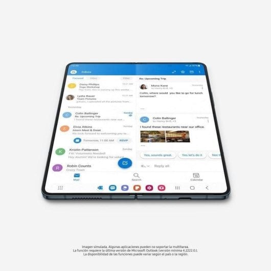 Samsung Galaxy Z Fold4 5G 12GB 512GB 7.6" Noir