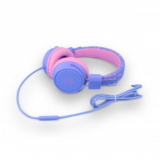 DCU Casque pour Enfants avec Microphone Rose/Lilas