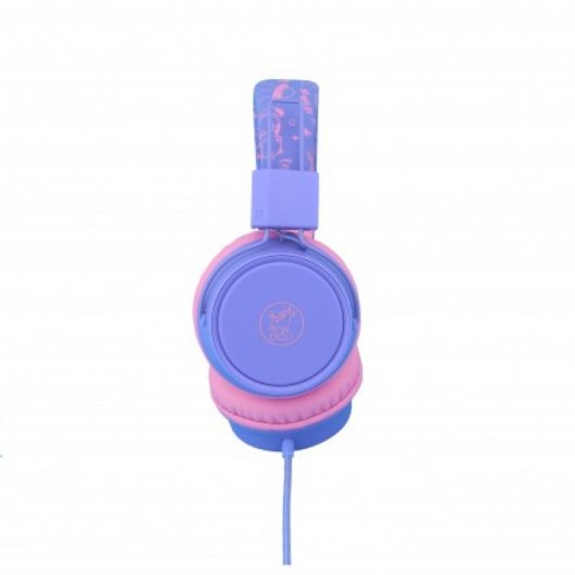DCU Casque pour Enfants avec Microphone Rose/Lilas