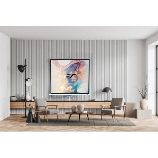 Schermo di proiezione Elite Screens Tripod 84" 4:3 manuale portatile con treppiede