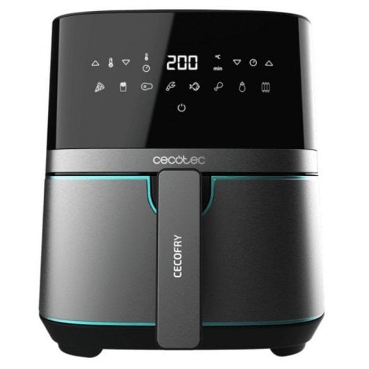 Freidora dietética Cecofry Full InoxBlack 5500 Pro Freidora sin Aceite 5.5L 1700W