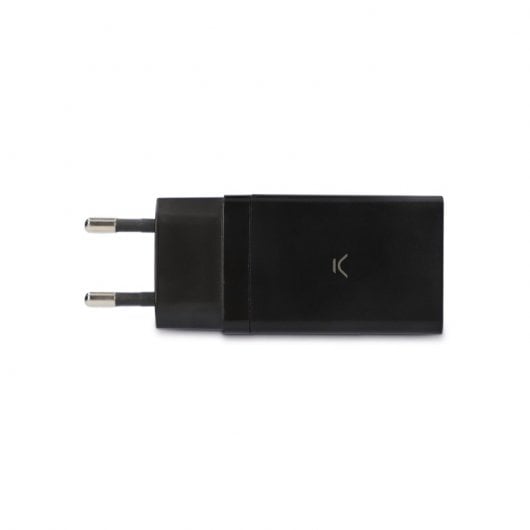 Caricabatterie Ksix Doppio USB Tipo C + USB Tipo A 67W GaN Nero