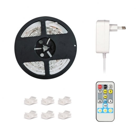 Ksix SmartLED CCT Tira LED Inteligente WiFi 5m + Control Remoto