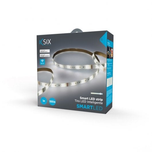 Ksix SmartLED CCT Tira LED Inteligente WiFi 5m + Control Remoto