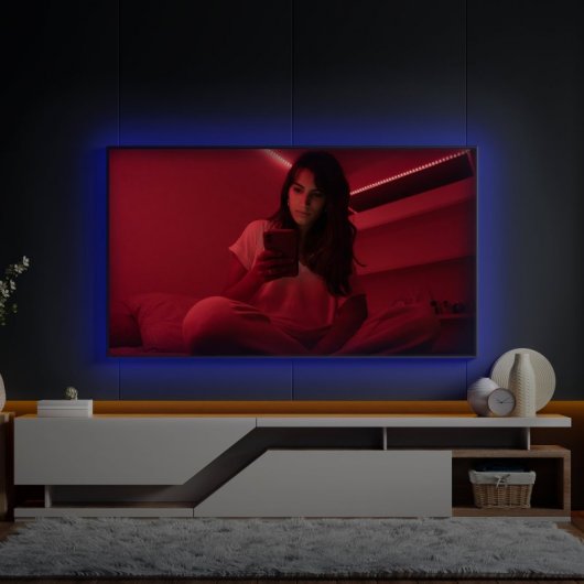 Ksix Colorled Tiras LED RGB para TV 3m + Control Remoto
