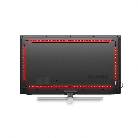 Ksix Colorled Tiras LED RGB para TV 3m + Control Remoto