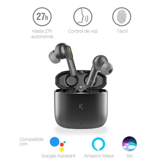 Écouteurs Bluetooth Ksix Spark Rose