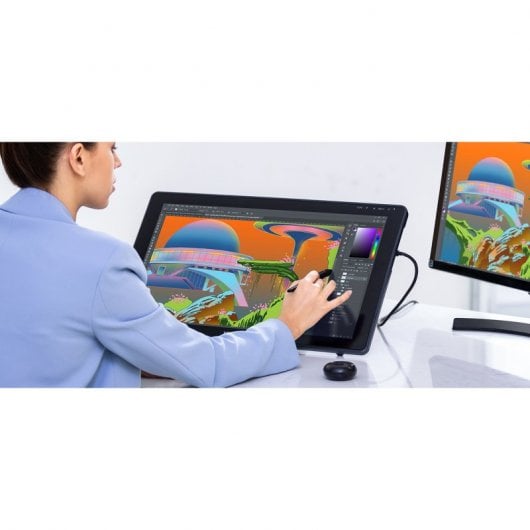 Huion Kamvas 22 Plus Grafiktablett 21,5 Zoll Schwarz