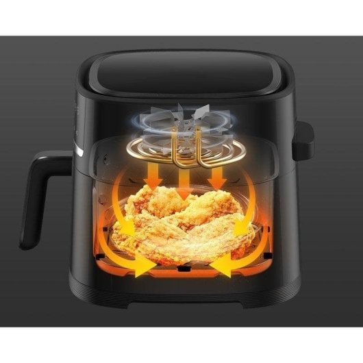 Airfryer Xiaomi MAF08 6 L 1500 W avec commandes tactiles