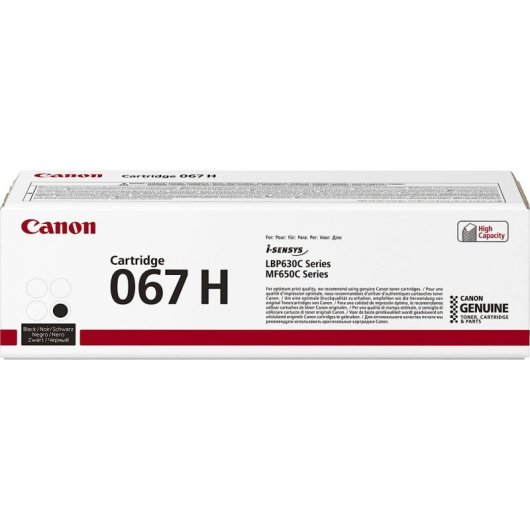 Canon 067H Cartouche de toner 1 pièce(s) Original Noir