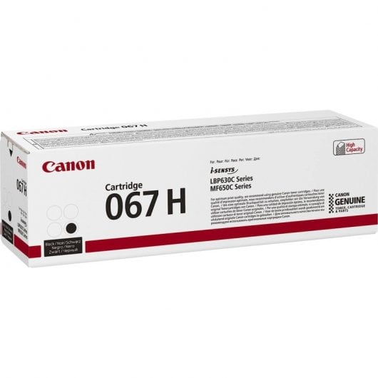 Canon 067H Cartouche de toner 1 pièce(s) Original Noir