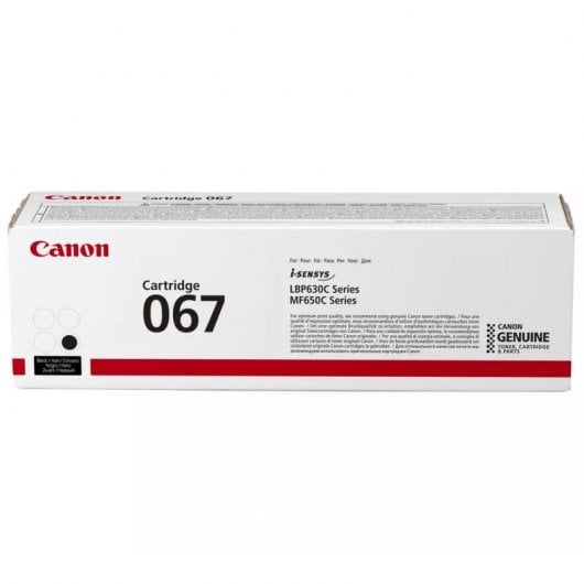 Canon 067 Tonerkartusche 1 Stück(e) Original Schwarz
