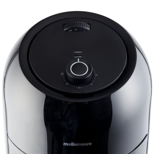 Mellerware Crunchy Medium Freidora de Aire 3.5L 1000W Negra