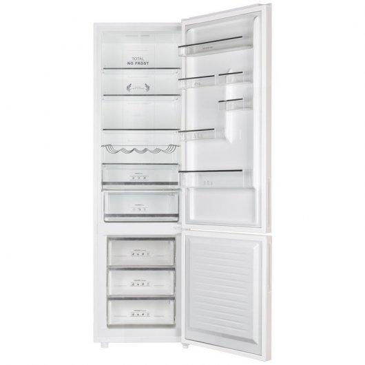 Infiniton FGC-227WG Frigorífico Combi E Cristal Blanco