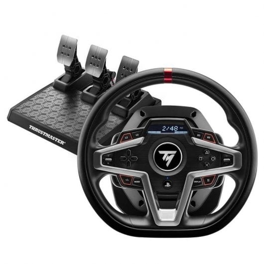 Cockpit F-GT Racing di livello successivo + volante Thrustmaster T248 per PS4/PS5/PC