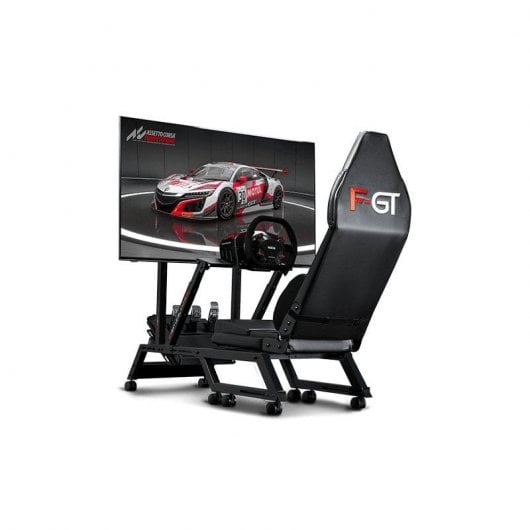 Cockpit F-GT Racing di livello successivo + volante Thrustmaster T248 per PS4/PS5/PC