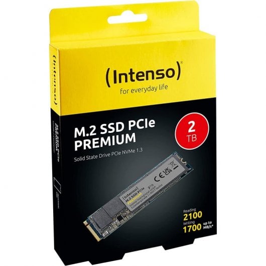 Intenso 3835470 Internes Solid State Drive 2 TB M.2 PCI Express 3.0 NVMe 3D NAND