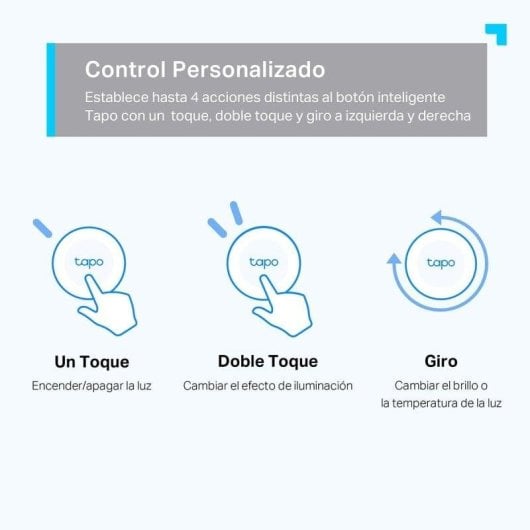 Interrupteur Intelligent TP-Link Tapo S200B Sans Fil Compatible Alarme Domotique