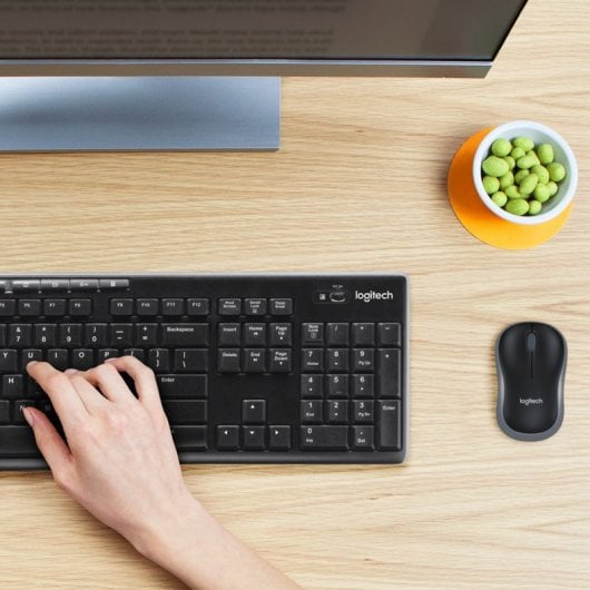 Logitech MK270 Combo Teclado Layout USA + Ratón Inalámbrico