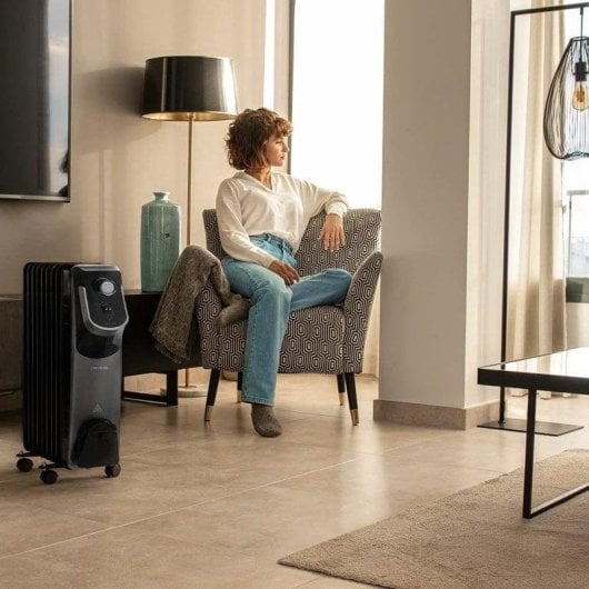 Radiador a Óleo Cecotec ReadyWarm 7000 Space 1500W 7 Elementos