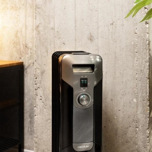 Radiador Elétrico Cecotec Ready Warm 5000 1000W compacto com termóstato e proteções