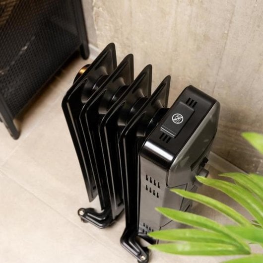 Radiador Elétrico Cecotec Ready Warm 5000 1000W compacto com termóstato e proteções