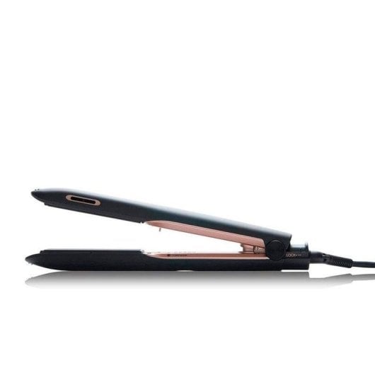 Lisseur Céramique Panasonic EH-PHS9K 230ºC 5 Réglages Ionique Arrêt Automatique Noir