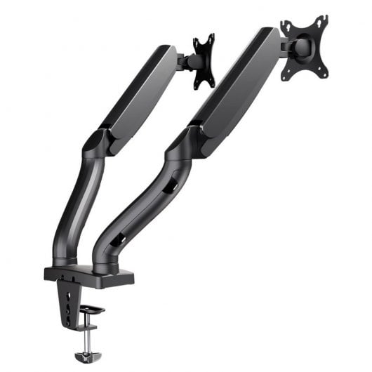 PcCom Essential Suporte Monitor 10"/32" 2 Braços VESA 75x75/100x100 Máx 9Kg