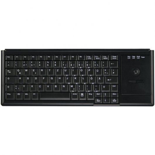 Cherry AK-4400-TU Teclado Inalámbrico con Trackball